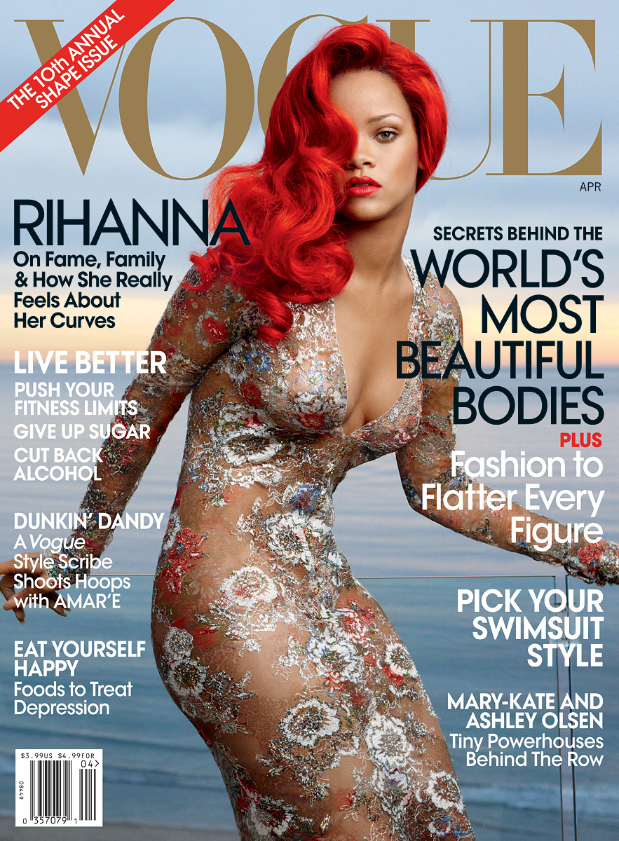 Dissecting the Magazine Cover: Rihanna on Vogue | Puking Rainbows